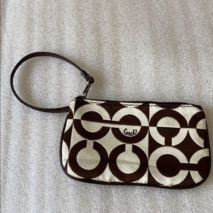 Coach little wristlet